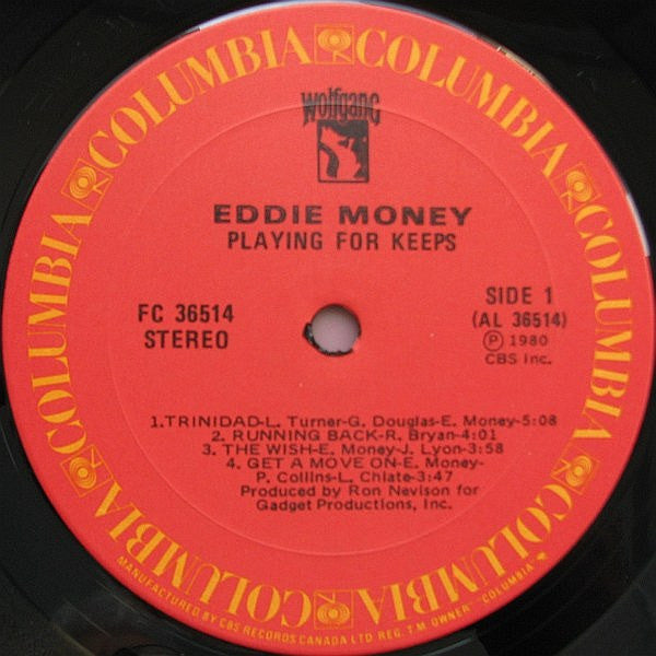 Eddie Money – Playing For Keeps - 1980