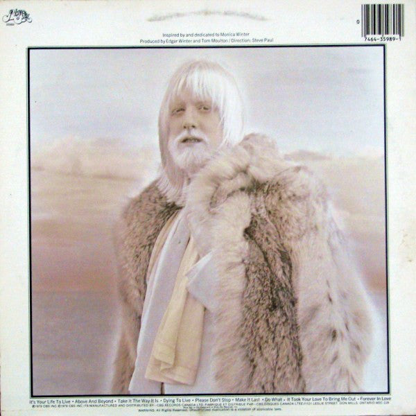 Edgar Winter – The Edgar Winter Album - 1979 - Bargain Bin! VinylPursuit.com