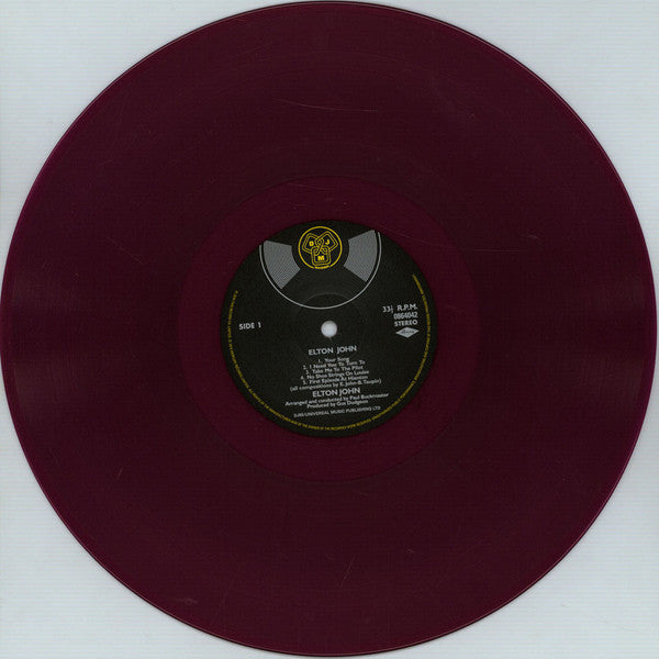 Elton John – Elton John - Limited Edition RSD, Purple Translucent, 180g, Sealed!