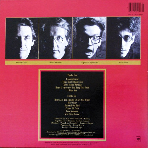 Elvis Costello And The Attractions – Blood & Chocolate - 1986 VinylPursuit.com