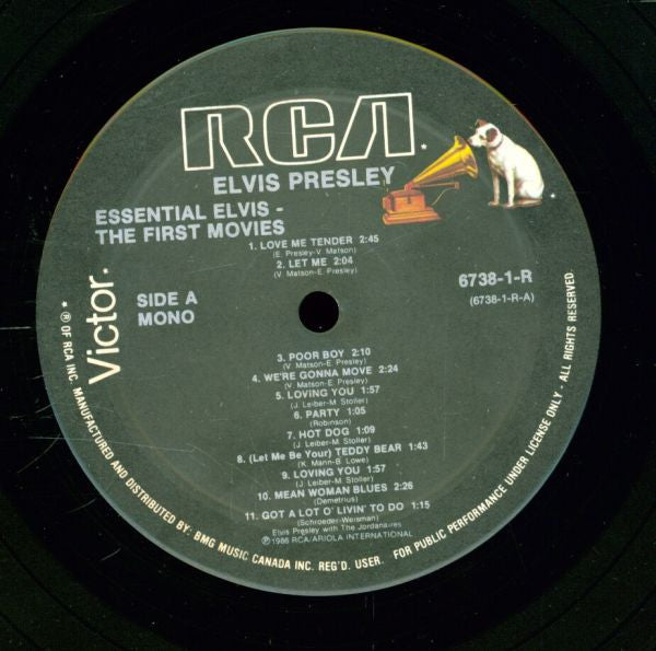 Elvis Presley – Essential Elvis Presley - 1988 MONO Pressing