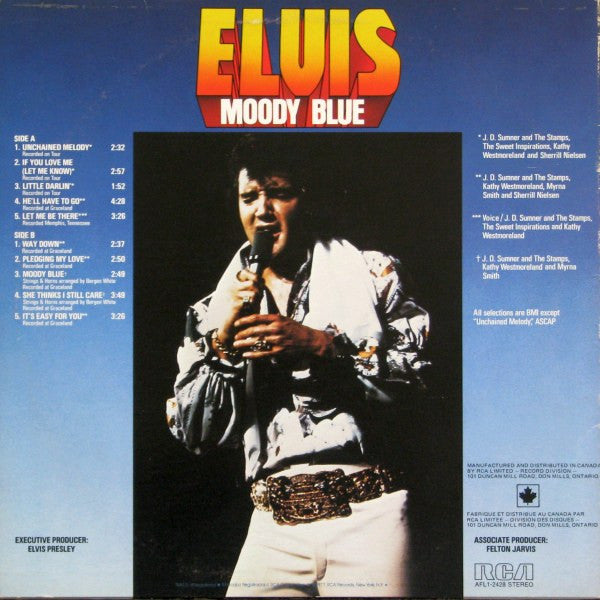Elvis Presley – Moody Blue - 1977 Limited Edition, Numbered, Special Edition in Shrinkwrap! VinylPursuit.com