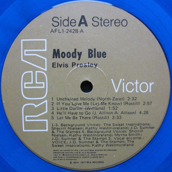 Elvis Presley – Moody Blue - 1977 Limited Edition, Numbered, Special Edition in Shrinkwrap! VinylPursuit.com
