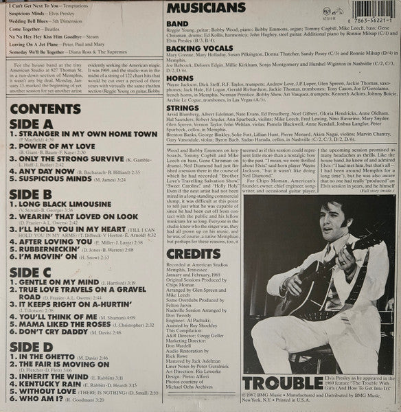 Elvis Presley – The Memphis Record - 1987 US Original Double Album VinylPursuit.com