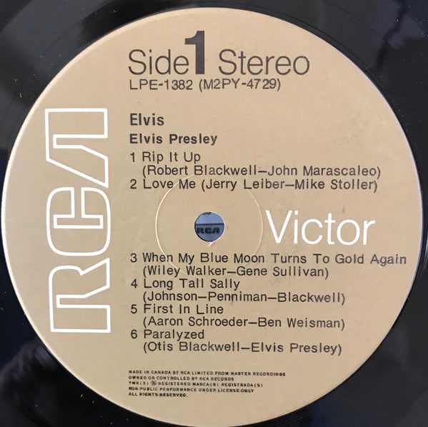 Elvis Presley – Elvis, Bargain! VinylPursuit.com