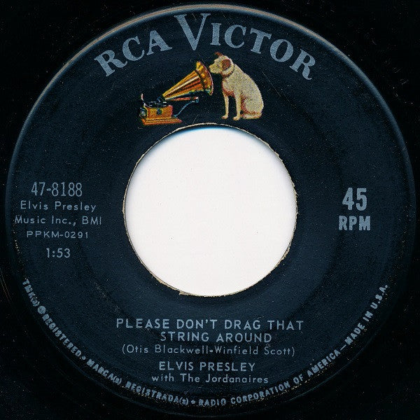 Elvis ‎– (You're The) Devil In Disguise - 1963 1st US Pressing, 7" Single