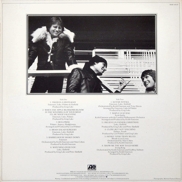 Emerson Lake and Palmer – Works (Volume 2) - 1977 Original, Bargain VinylPursuit.com