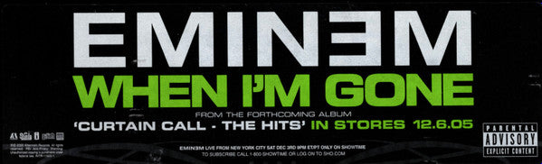Eminem – When I'm Gone - 2005 US Original Promo - Bargain Bin! VinylPursuit.com