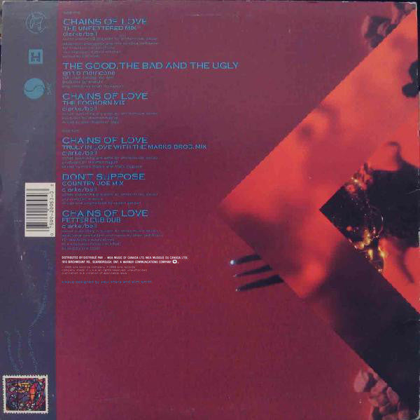 Erasure – Chains Of Love - 1988 Maxi-Single