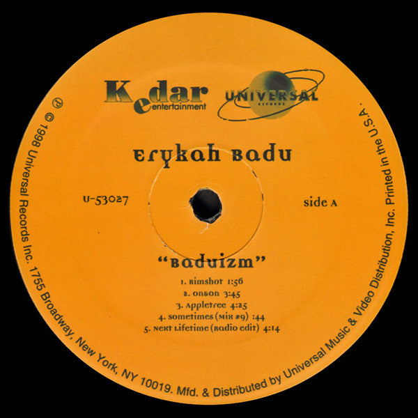 Erykah Badu – Baduizm - in Shrinkwrap VinylPursuit.com