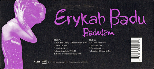 Erykah Badu – Baduizm - in Shrinkwrap VinylPursuit.com