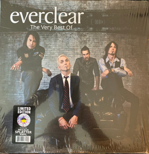 Everclear – The Very Best Of - Clear With Red / Blue Splatter Vinyl