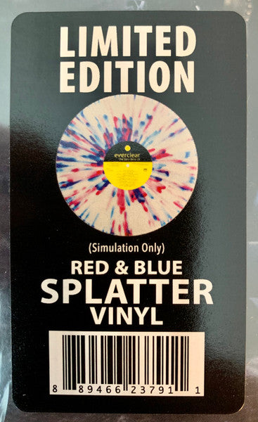 Everclear – The Very Best Of - Clear With Red / Blue Splatter Vinyl