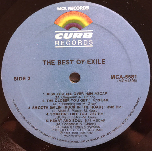 Exile – The Best Of Exile - 1985