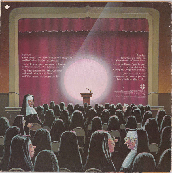 Father Guido Sarducci – Live At St. Douglas Convent - 1980, Bargain! VinylPursuit.com