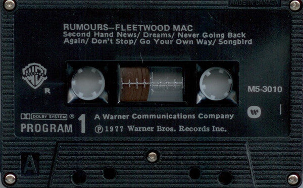 Fleetwood Mac – Rumours- Cassette VinylPursuit.com