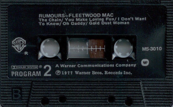 Fleetwood Mac – Rumours- Cassette VinylPursuit.com
