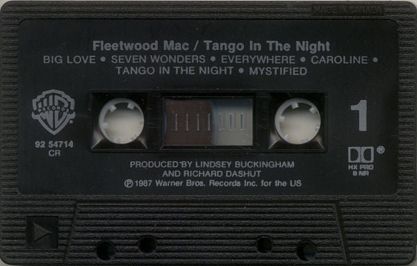 Fleetwood Mac – Tango In The Night - 1987 Cassette VinylPursuit.com