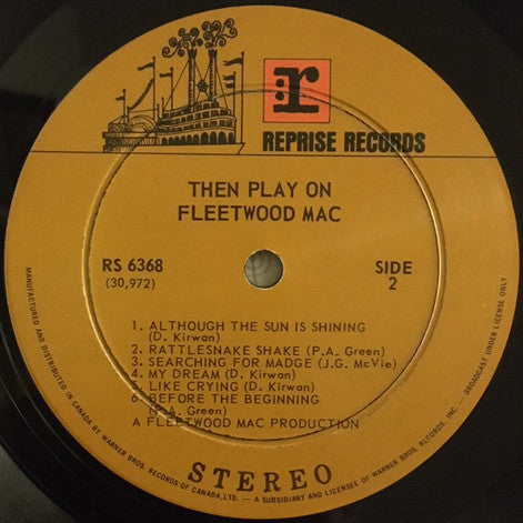 Fleetwood Mac – Then Play On - Early Pressing