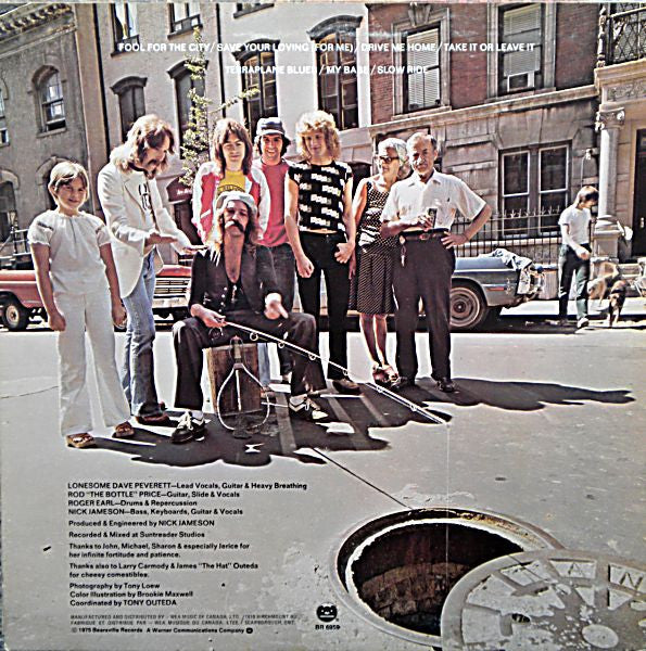 Foghat – Fool For The City - 1975 Original - Bargain Bin! VinylPursuit.com