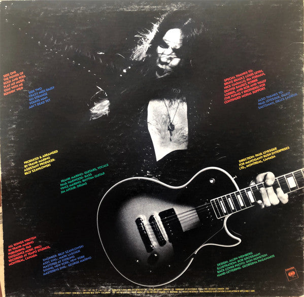 Frank Marino – The Power Of Rock And Roll - 1981 in Shrinkwrap!