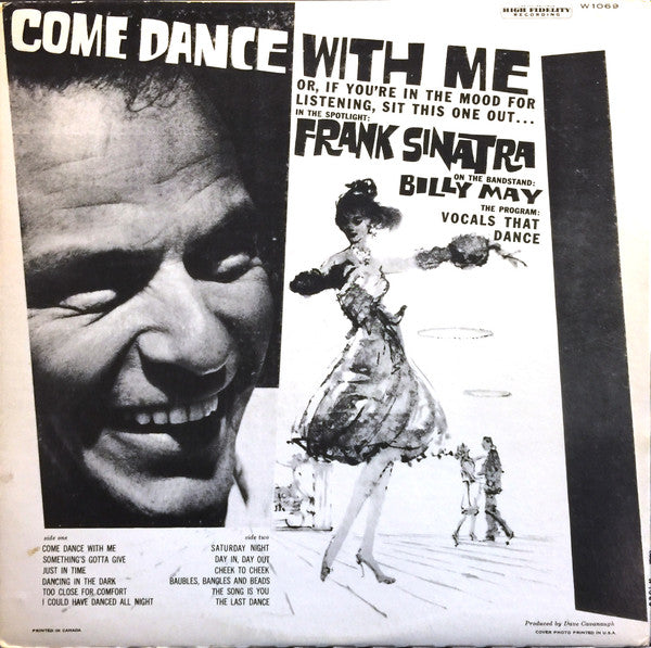 Frank Sinatra – Come Dance With Me! 1959 MONO Original!