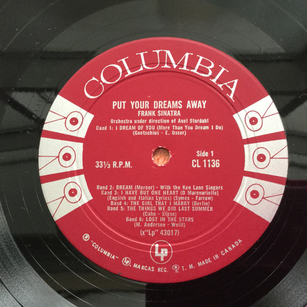 Frank Sinatra – Put Your Dreams Away - 1958 Original!