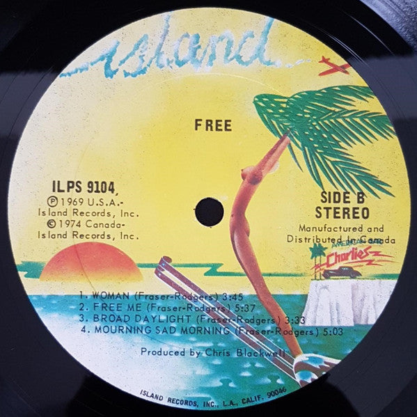 Free – Free - 1974 Pressing, Rare