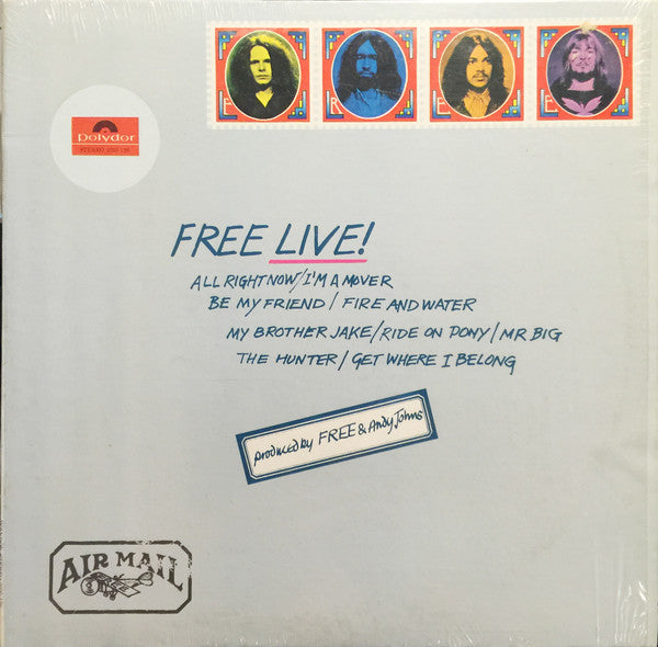 Free – Free Live - 1971 Original VinylPursuit.com