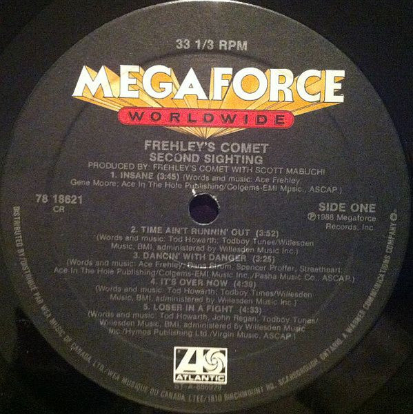 Frehley's Comet - Second Sighting - 1988 Original VinylPursuit.com