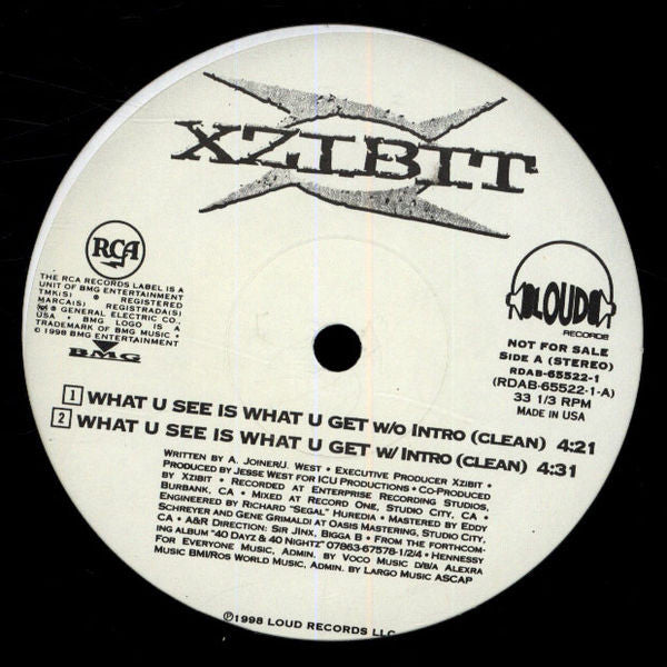 Xzibit – What U See Is What U Get