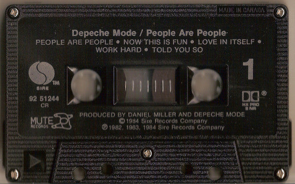 Depeche Mode – People Are People - 1987 Cassette VinylPursuit.com