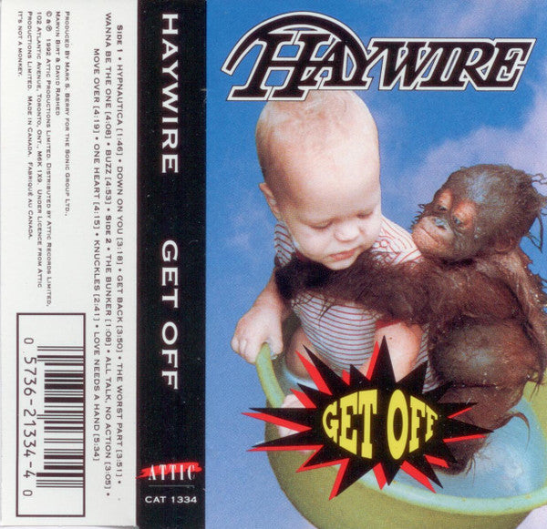 Haywire – Get Off - 1992 Cassette