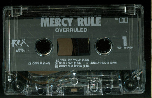 Mercy Rule – Overruled - 1989 Cassette