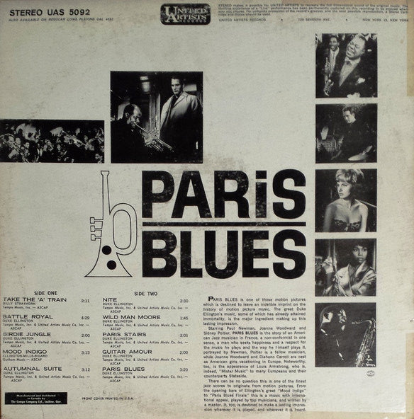 Duke Ellington featuring Louis Armstrong – Paris Blues