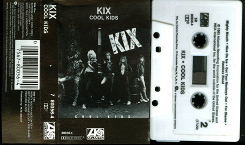 Kix  – Cool Kids - 1983 US Cassette