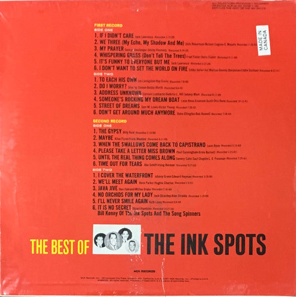 The Ink Spots – The Best Of The Ink Spots