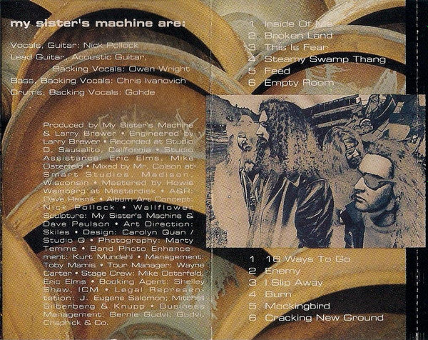 My Sister's Machine – Wallflower - 1993 Cassette