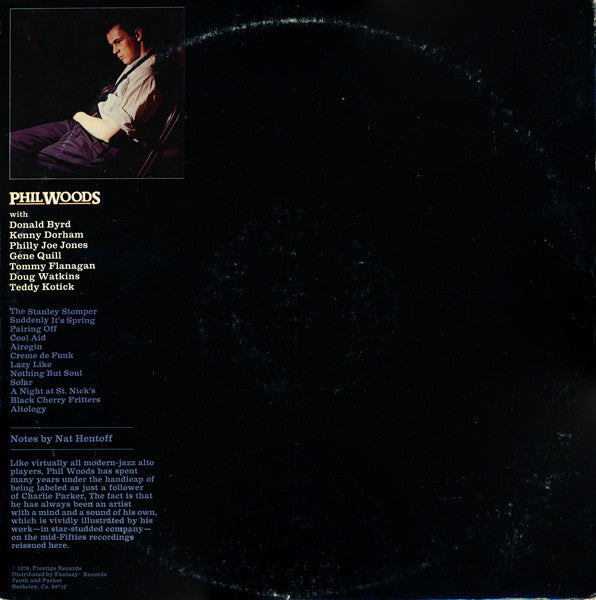 Phil Woods – Altology - 1976 Original