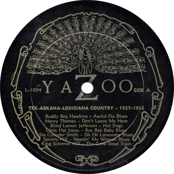 Various – Tex-Arkana-Louisiana Country 1929-1933 - US 1968 Original, Rare!