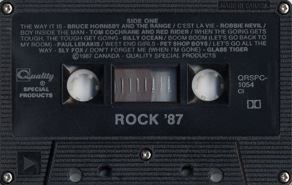 Various – Rock 87 - 1987 Cassette Compilation