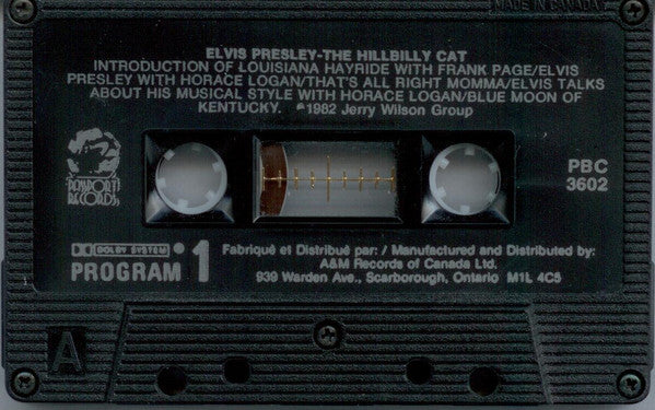 Elvis Presley – Elvis: The Hillbilly Cat - Cassette SEALED!!