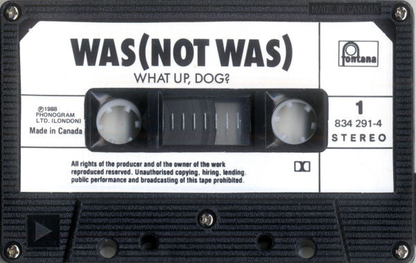 Was (Not Was) – What Up, Dog? 1988 Cassette