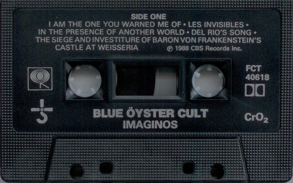 Blue Öyster Cult – Imaginos - 1988 Cassette