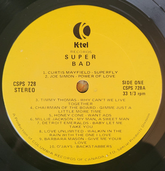 Super Bad - 20 Original Hits - 1974 Original