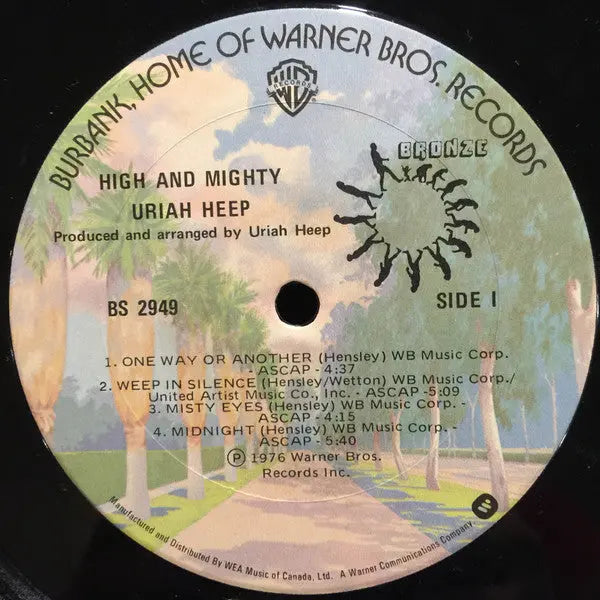 Uriah Heep – High And Mighty - 1976 Original VinylPursuit.com