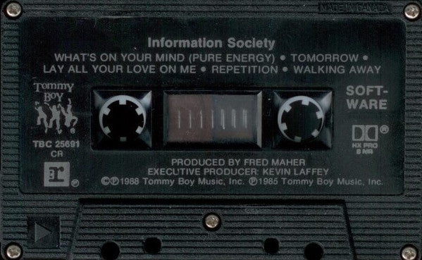 Information Society – Information Society - 1988 Cassette