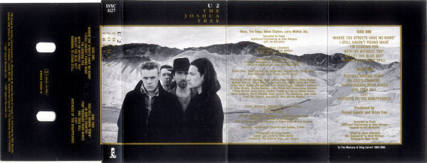 U2 – The Joshua Tree - 1987 Cassette