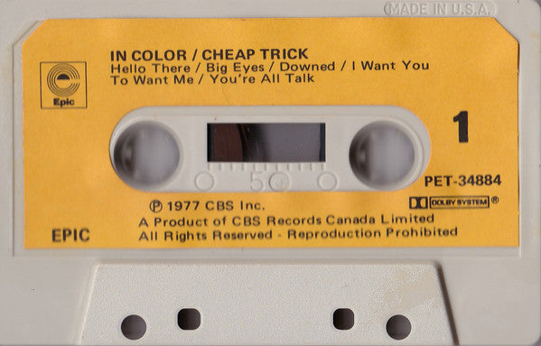 Cheap Trick – In Color