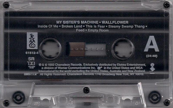 My Sister's Machine – Wallflower - 1993 Cassette